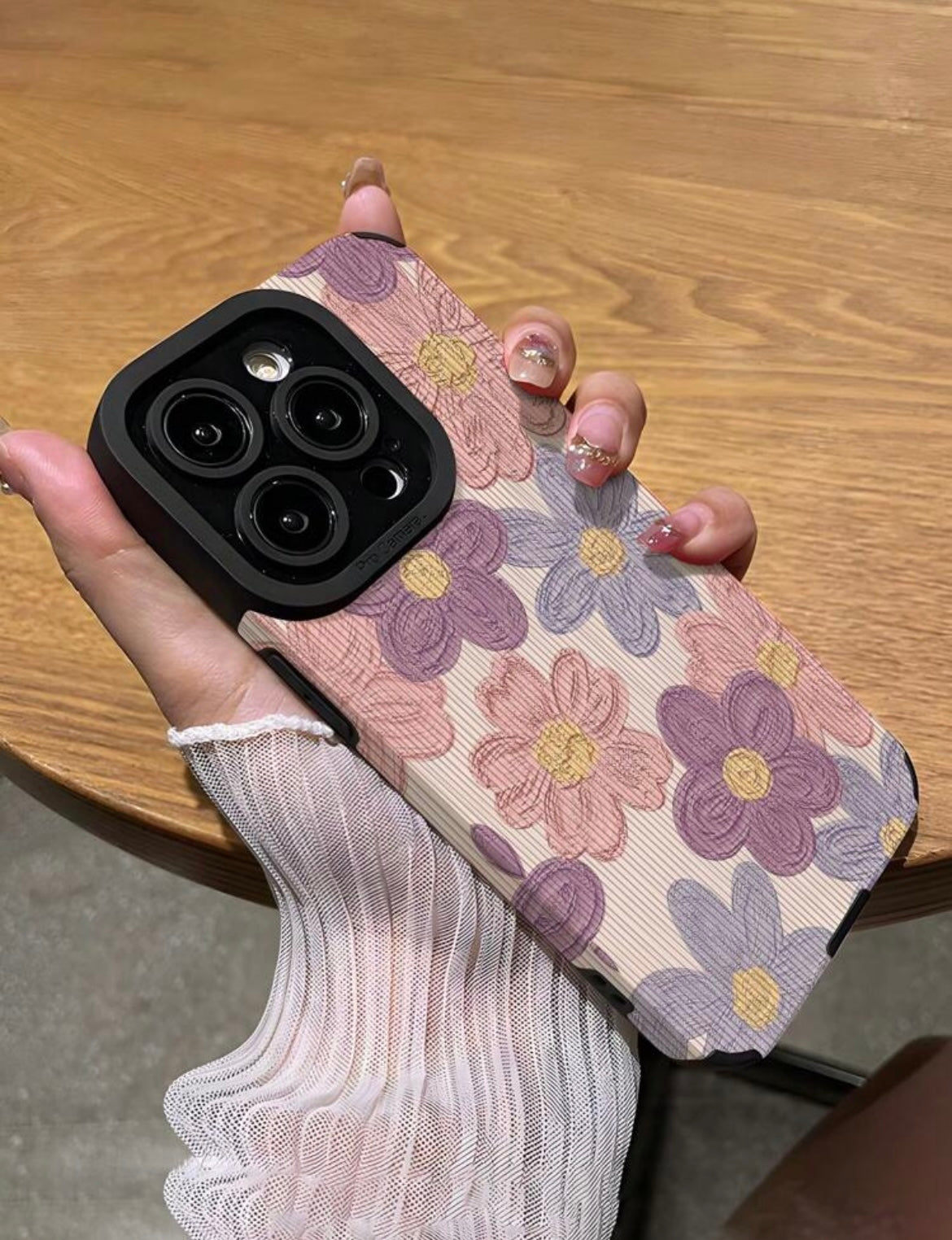 flower frenzy phone case