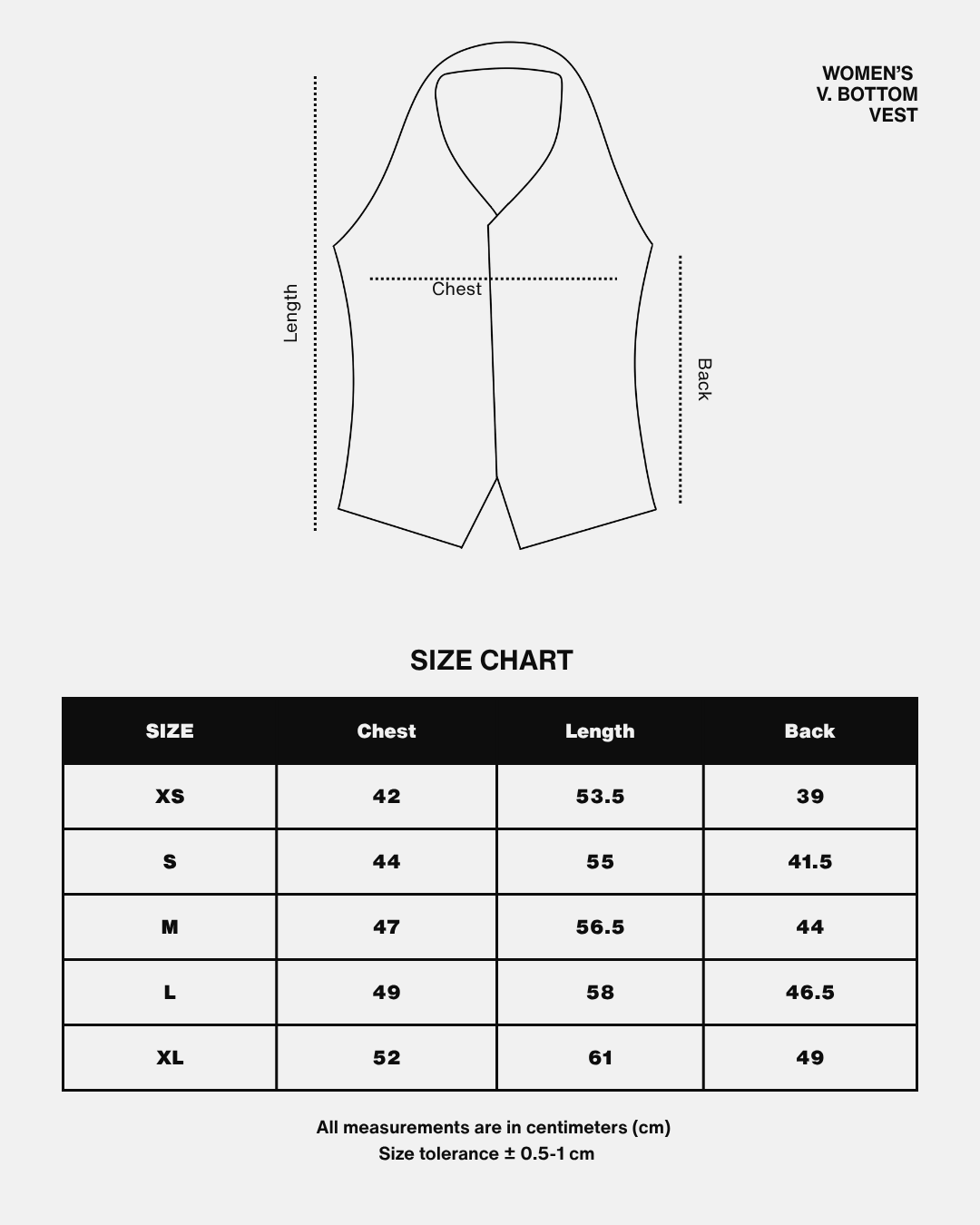 Cherry cola vest