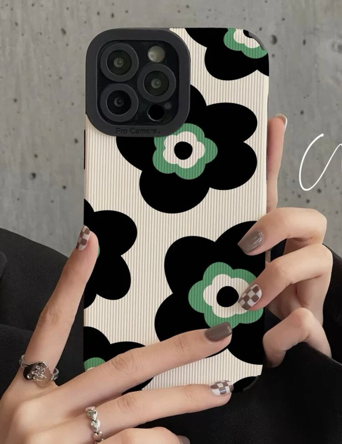 Tripple flower phone case