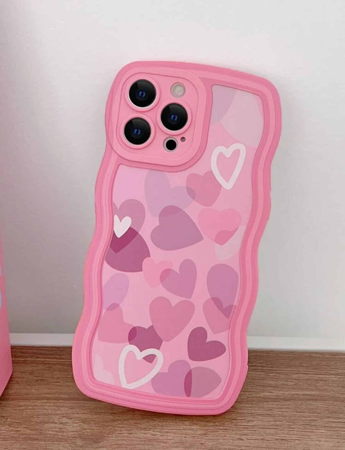 Pink heartland phone case