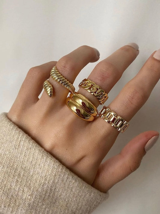 Minimalist Chain Rings
