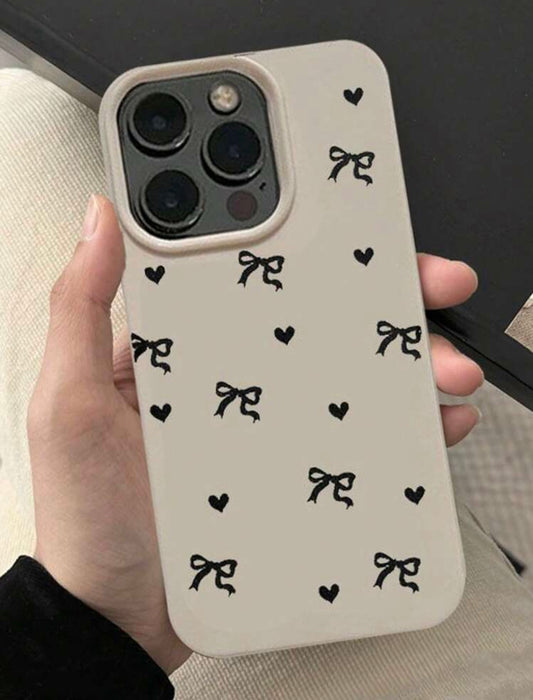 bowknots x hearts phone case