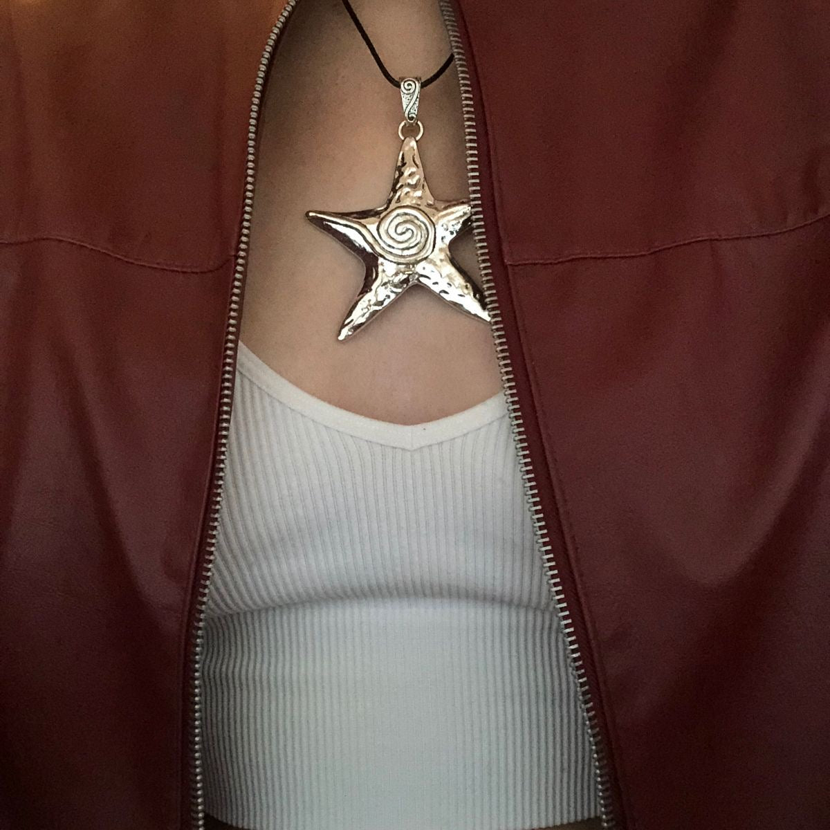 star swirl necklace