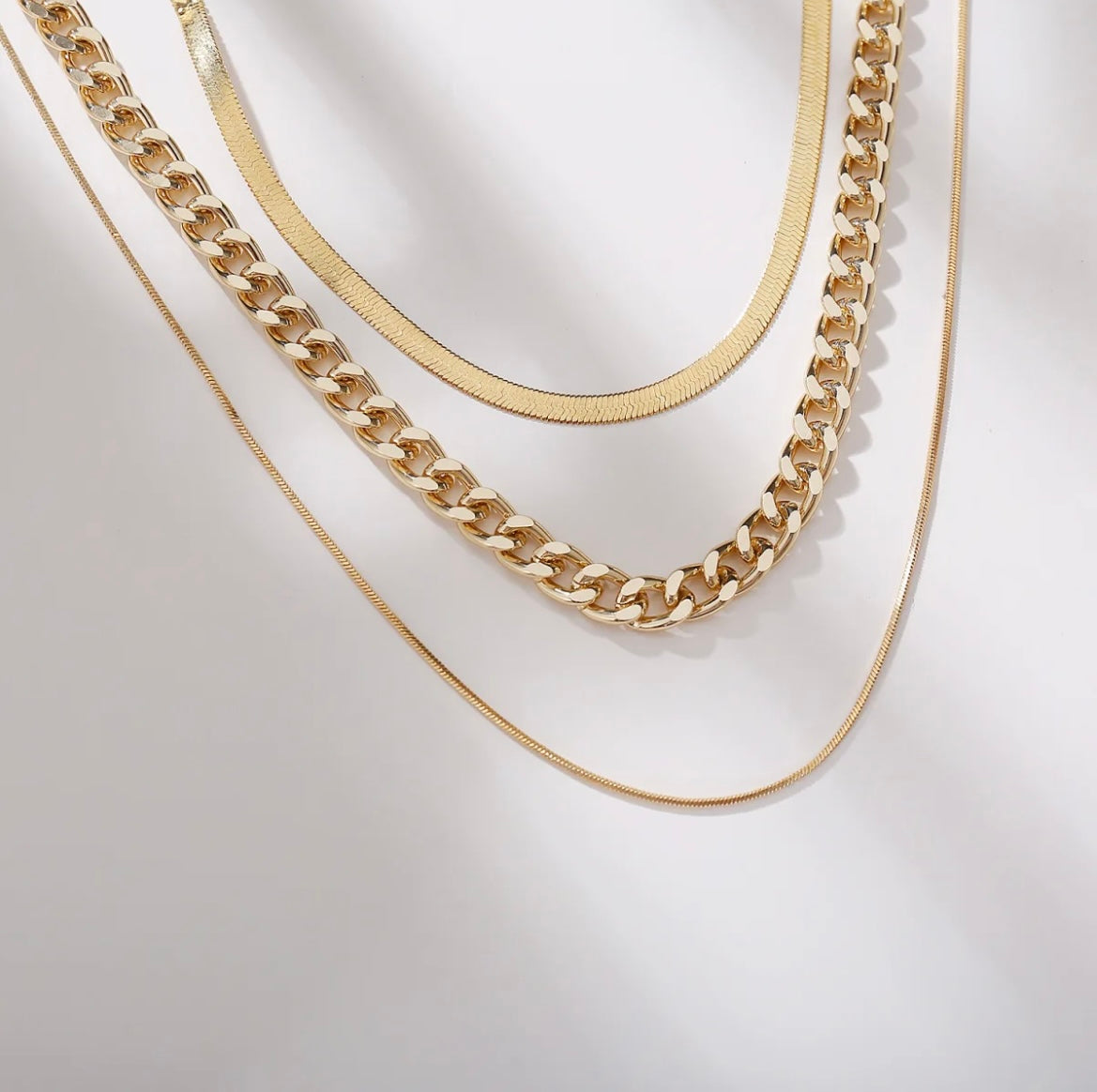 Multi Layered Chain Necklace