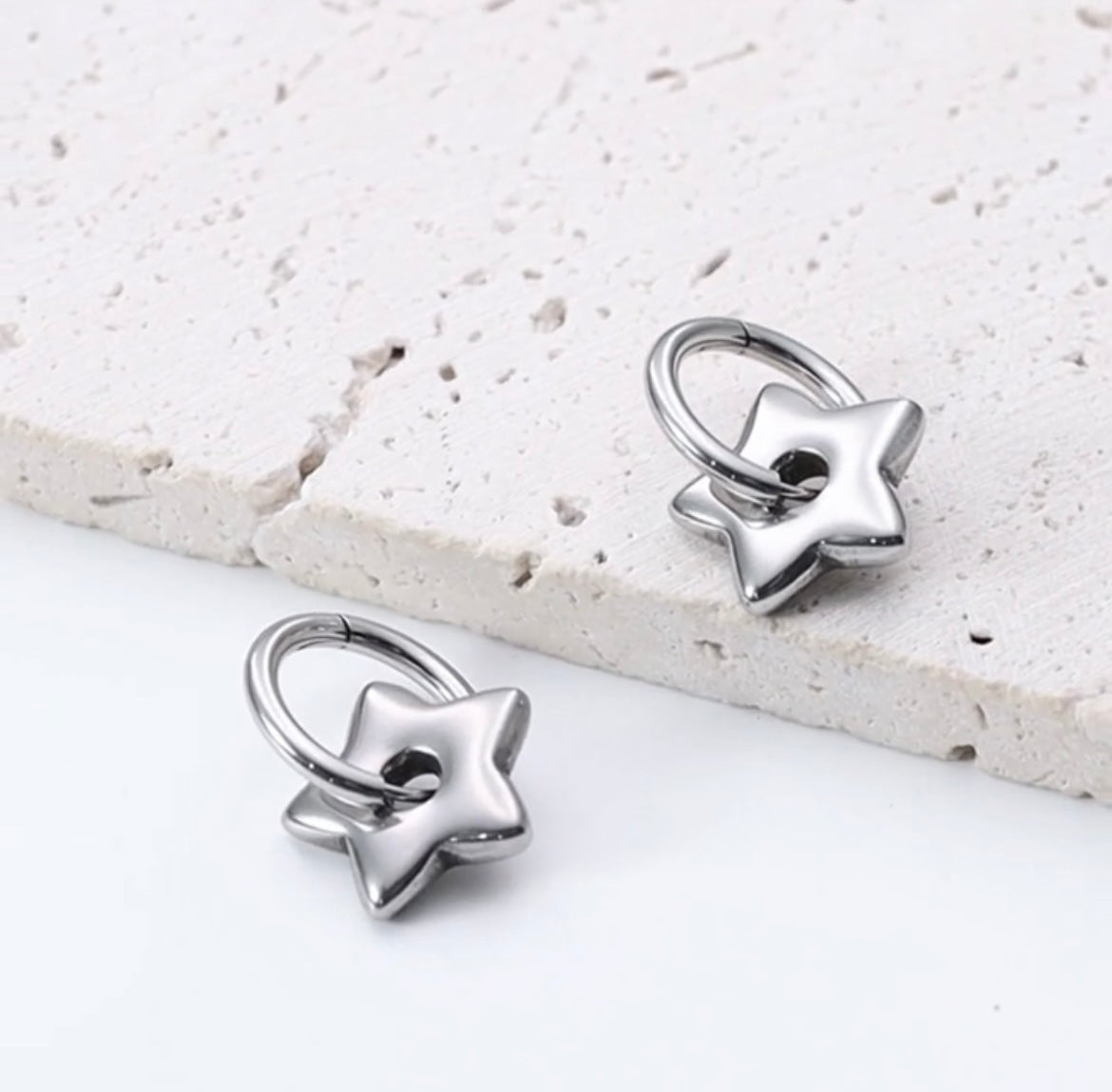 Star Dangle Earrings