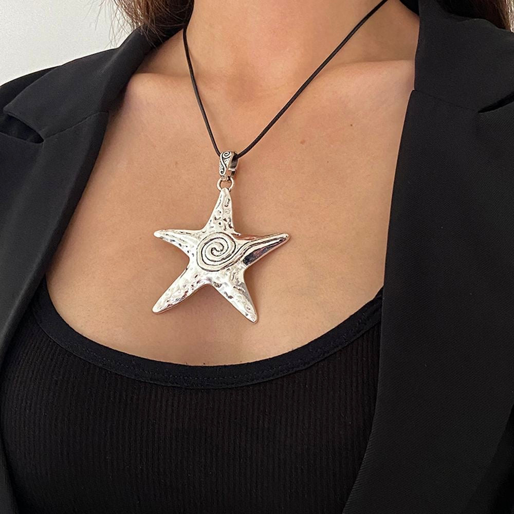star swirl necklace