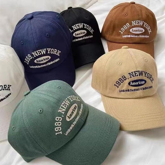 New York Embroidered Caps