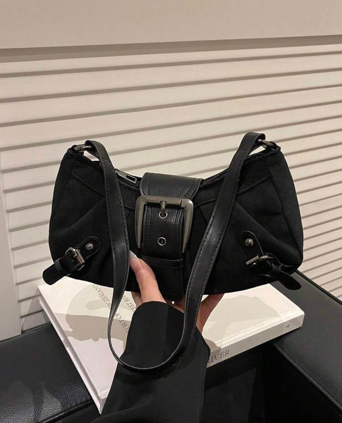 y2k buckle bag