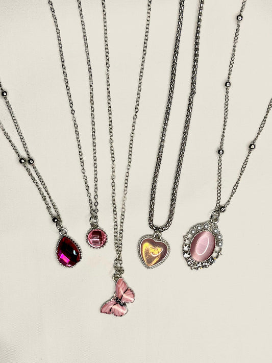 Pink Fairy Core Necklaces