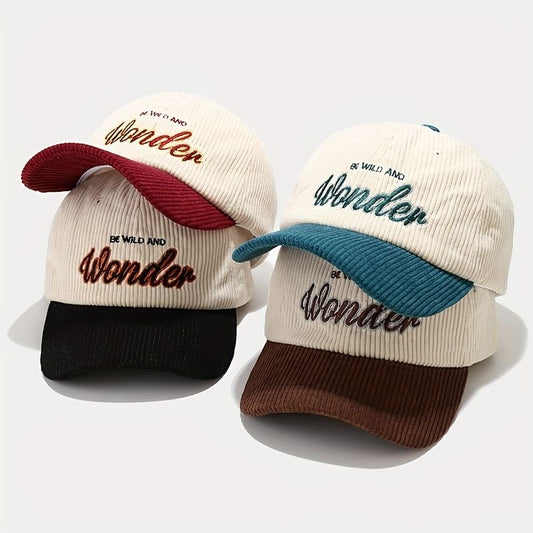 wonder corduroy caps