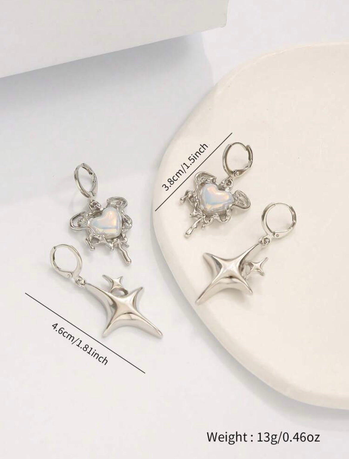 Whimsy dangle earrings set