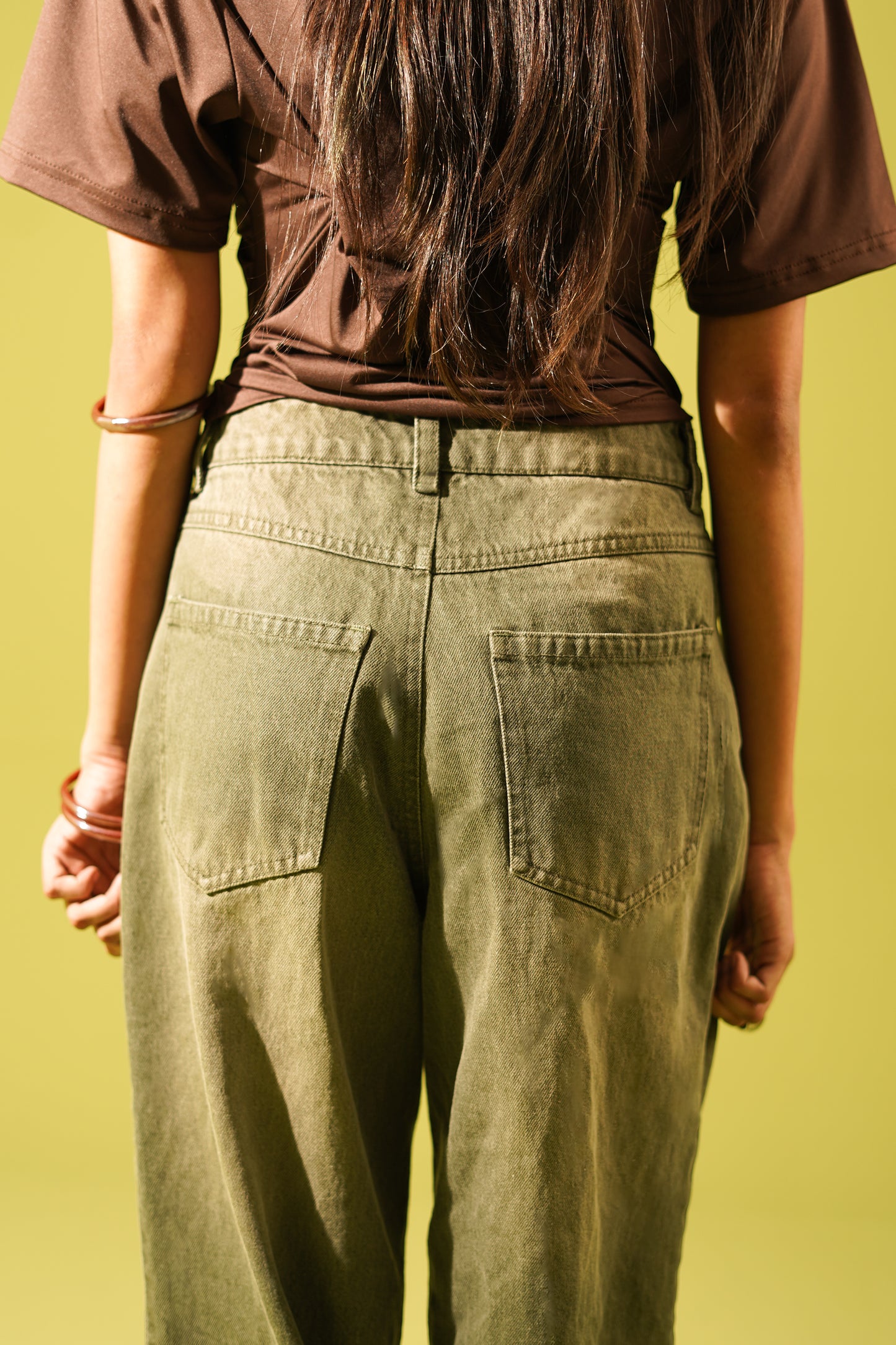 Matcha Pants | High rise - wide leg