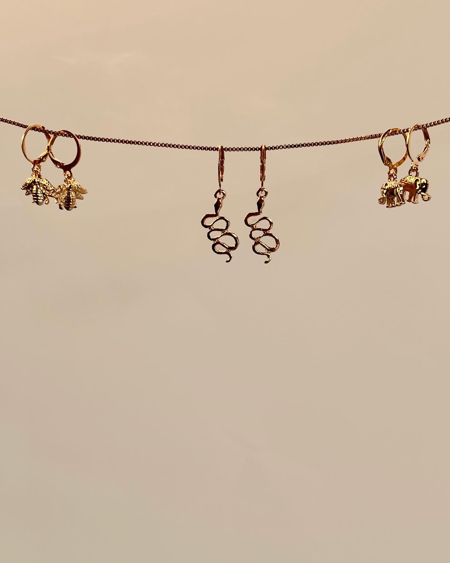 Gold Dainty Earrings