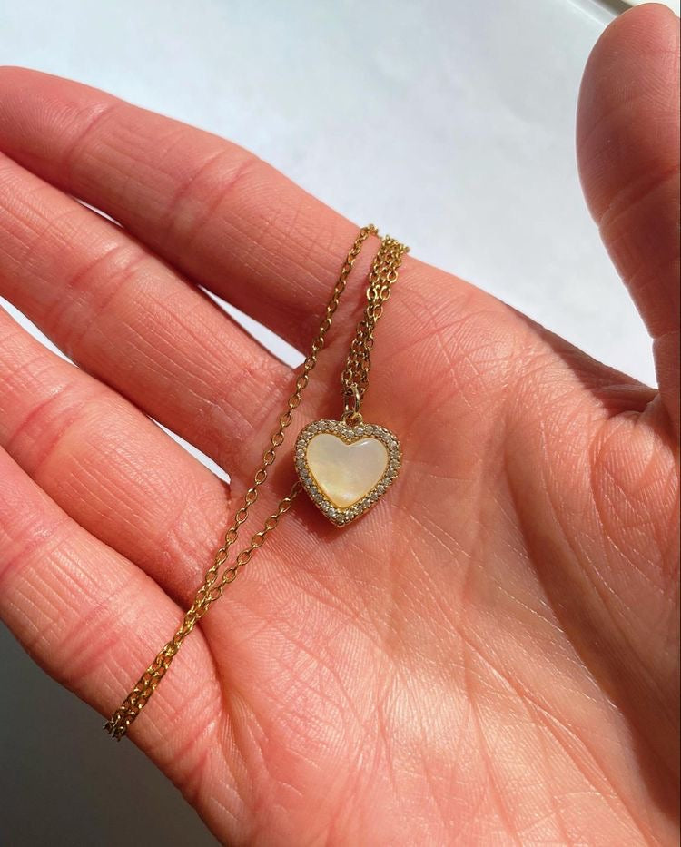 Crystal Heart Pendant