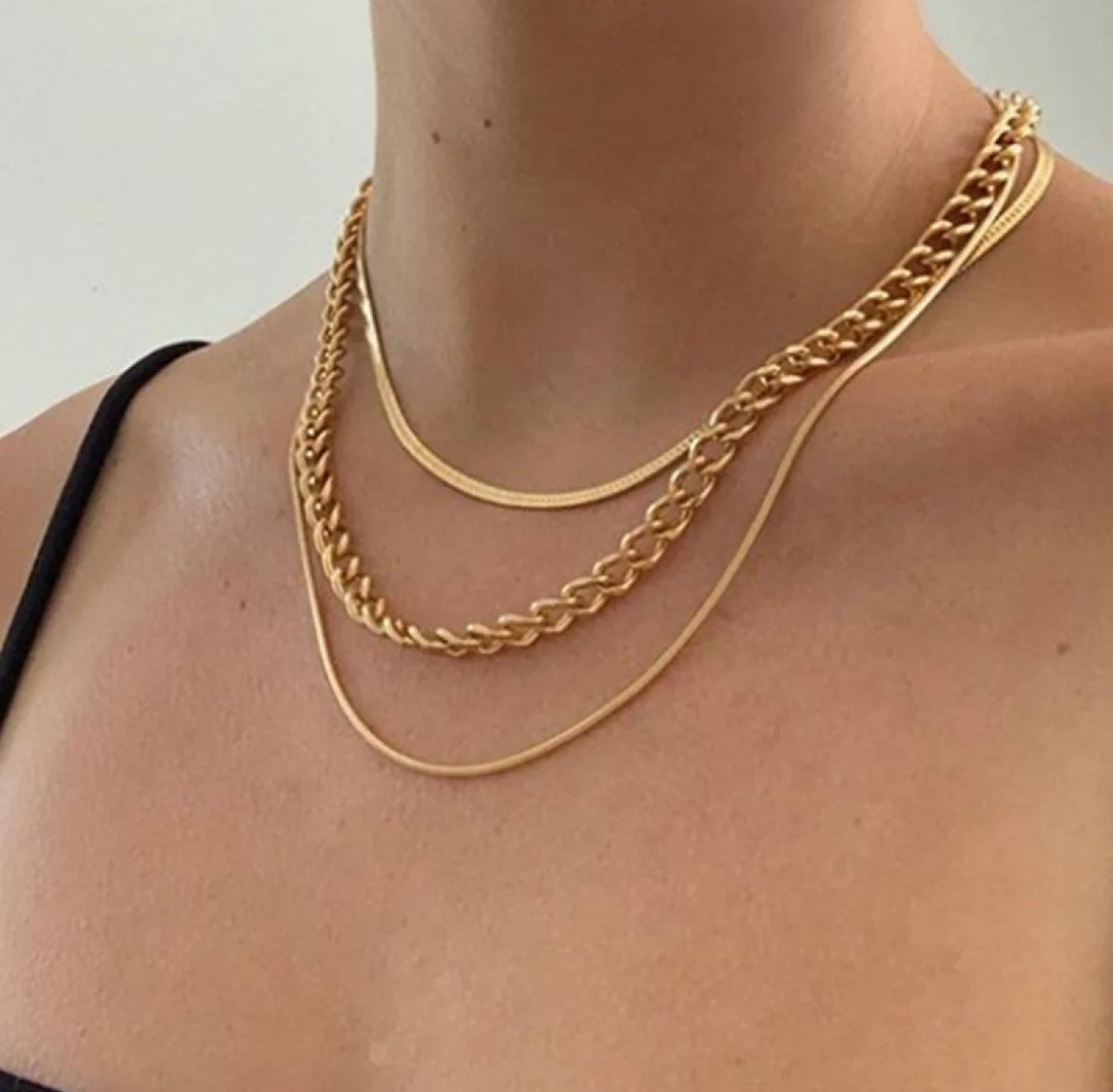 Multi Layered Chain Necklace