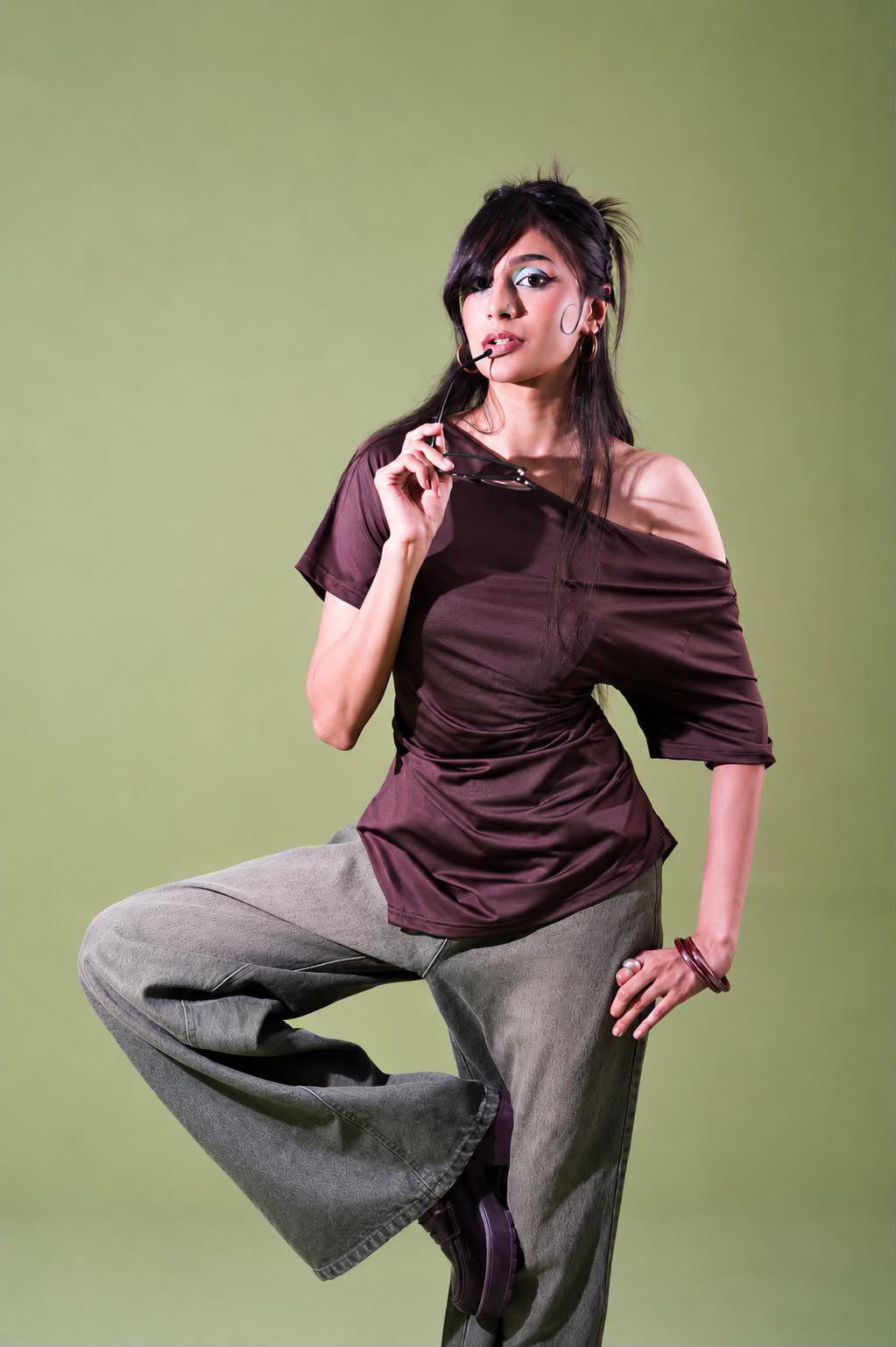 Matcha Pants | High rise - wide leg
