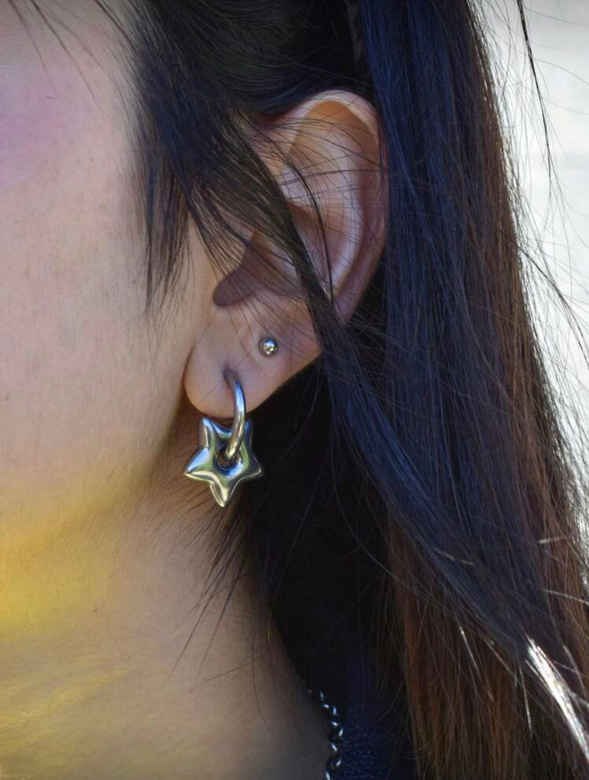 Star Dangle Earrings