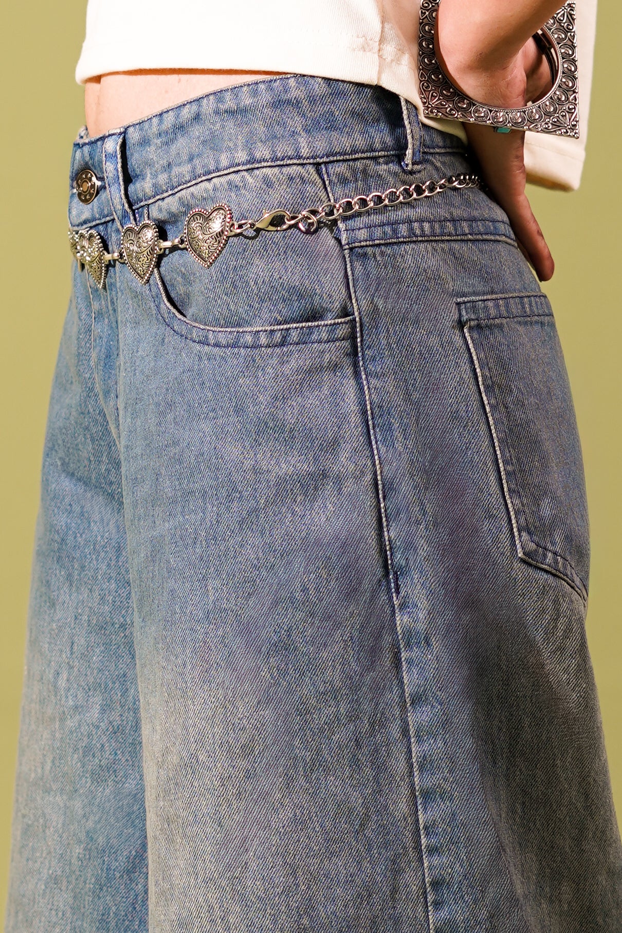Blue weekend jorts