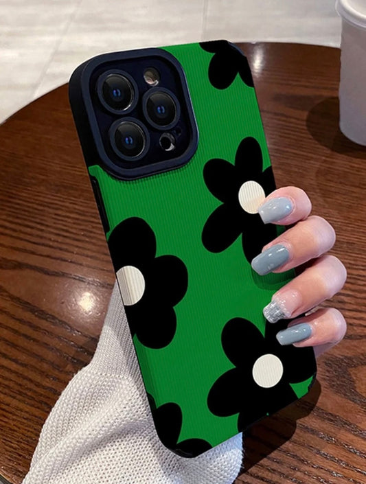 green daisy dreams phone case
