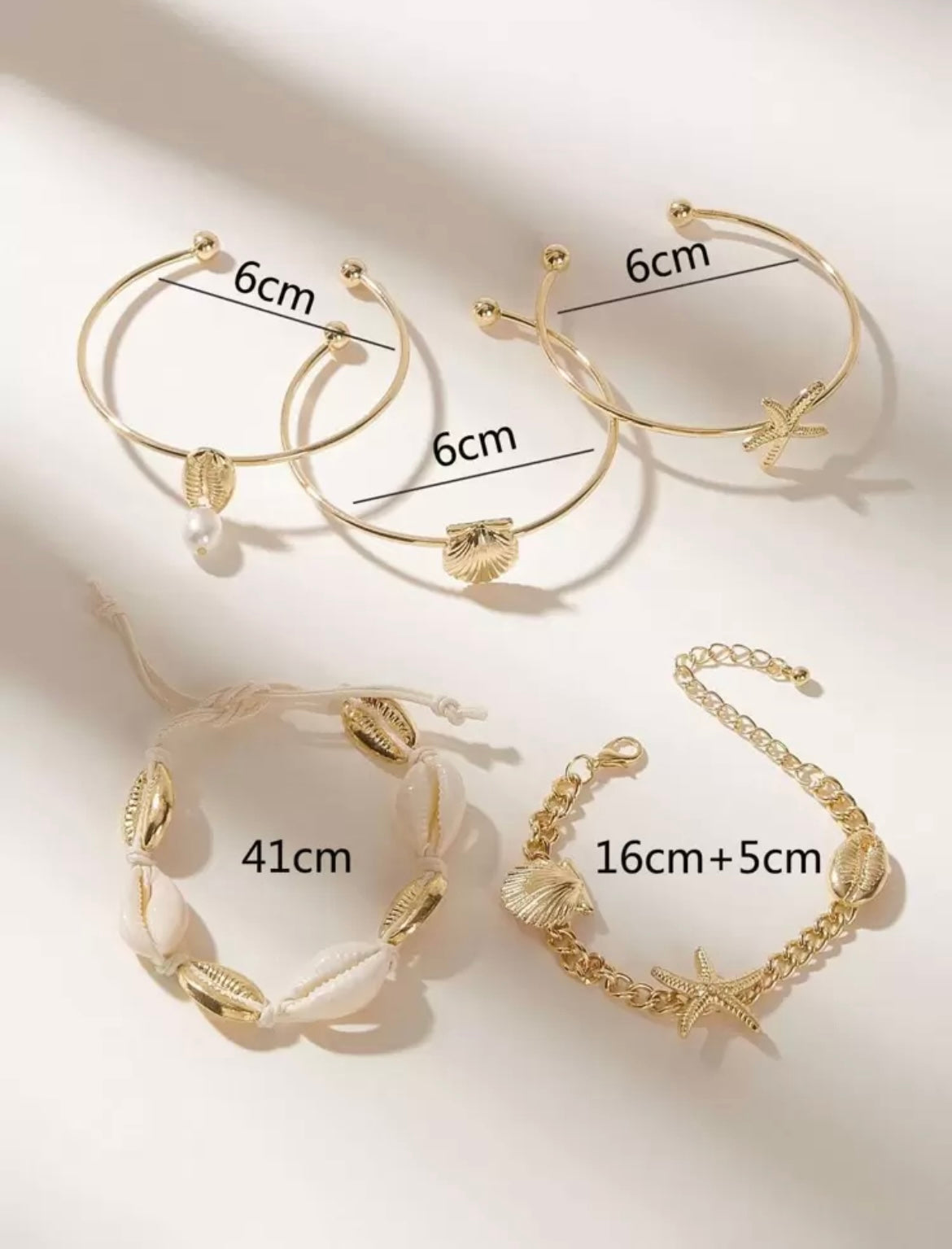 Beach babe bracelets