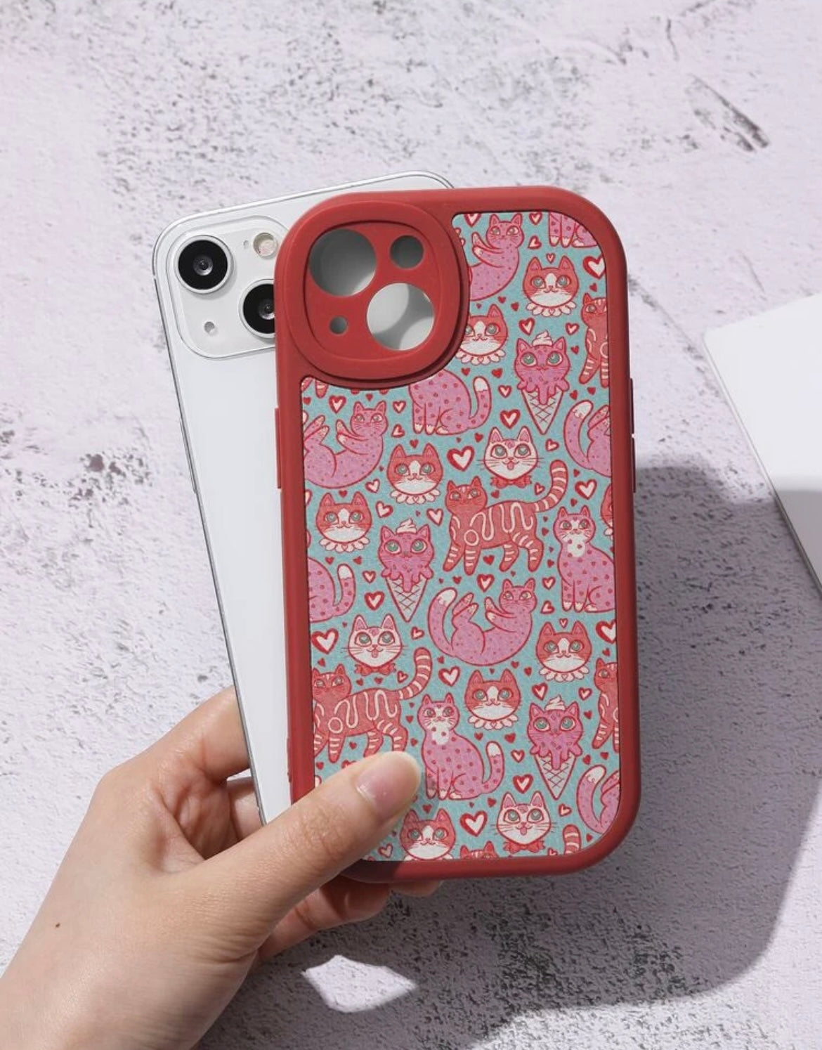 purrfect paws phone case