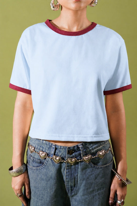 Frostyberry ringer tee