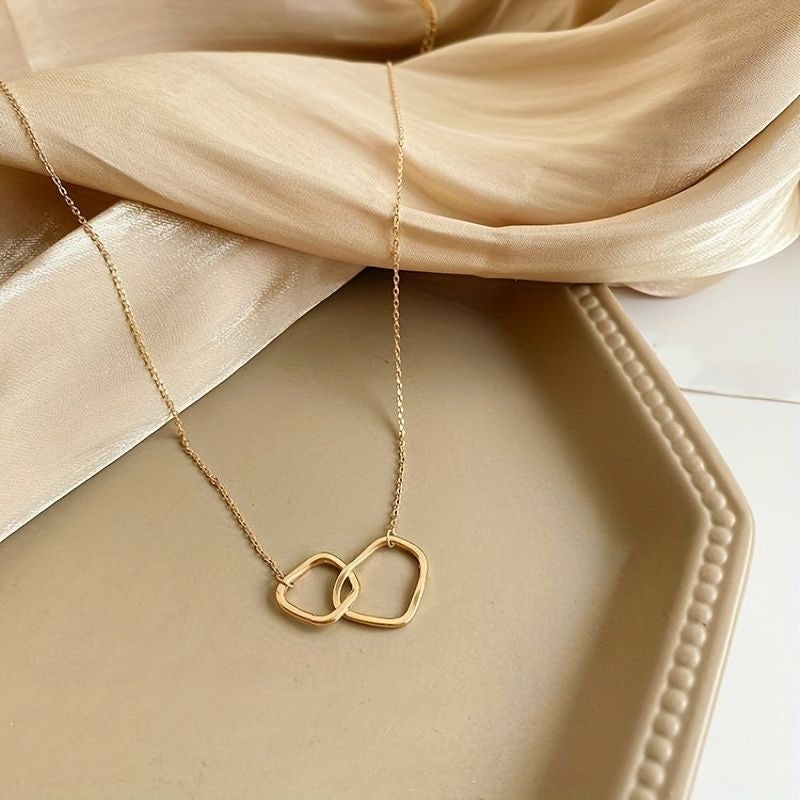 Interlocked Dainty Necklace